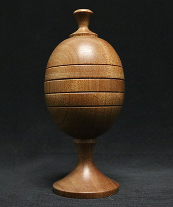 Deluxe Wooden Ball Vase (Merlins Premier Range) by Merlins Magic - Trick
