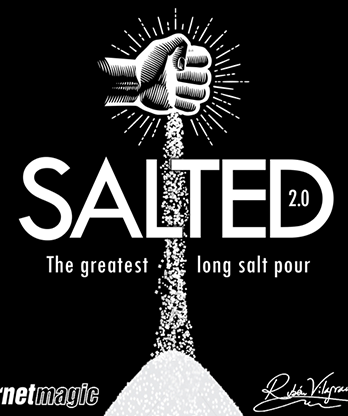 Salted 2.0 (Gimmicks and Online Instructions) by Ruben Vilagrand and Vernet - Trick