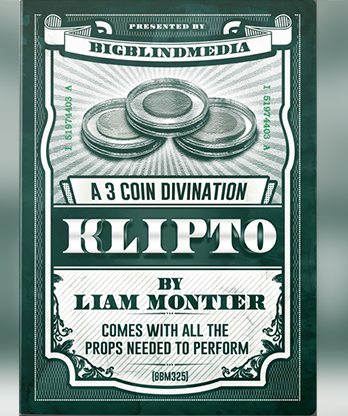 Klipto - A 3 Coin Divination (Gimmicks and Online Instructions) by Liam Montier