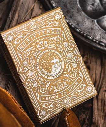 Drifters (Brown) Playing Cards by Dan and Dave