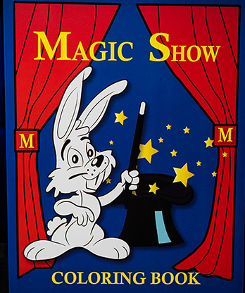 MAGIC SHOW Coloring Book (3 way) by Murphy's Magic