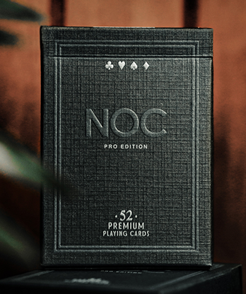 NOC Pro 2021 (Jet Black) Playing Cards