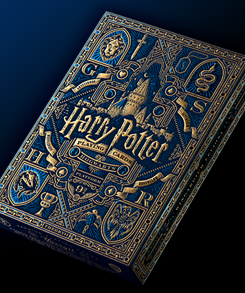 Harry Potter (Blue-Ravenclaw) Playing Cards by theory11