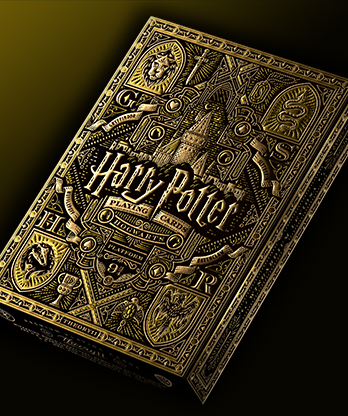 Harry Potter (Yellow-Hufflepuff) Playing Cards by theory11