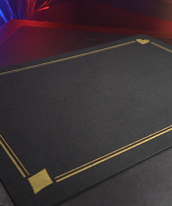 Standard Close-Up PIP Pad 16X23 (Black) by Murphy's Magic Supplies - Trick