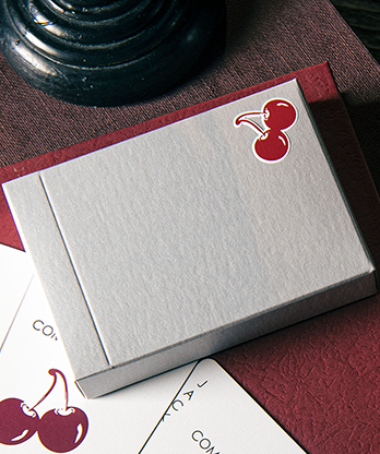 Cherry Casino House Deck (McCarran Silver) Playing Cards by Pure Imagination Projects