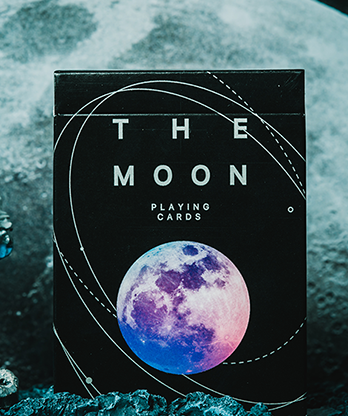 The Moon (Purple Edition) Playing Cards by Solokid