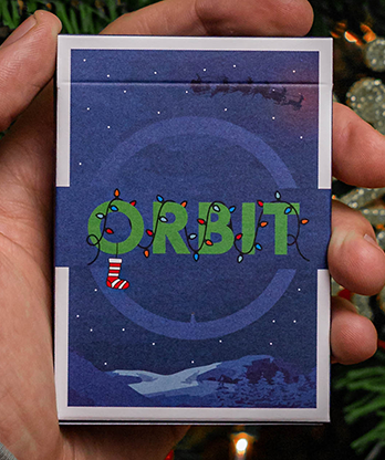 Orbit Christmas Playing Cards