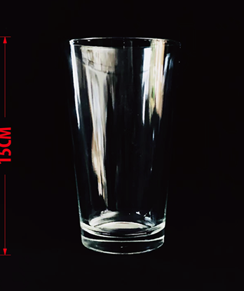 SELF EXPLODING DRINKING GLASS STD (15cm) by Wance - Trick