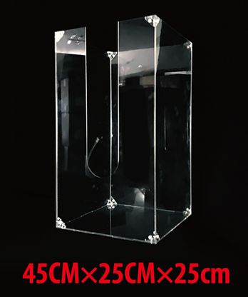 SELF EXPLODING GLASS COVER (LARGE) by Wance - Trick