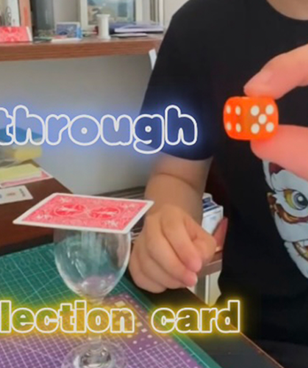Dice Through Card by Dingding video DOWNLOAD