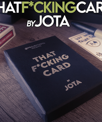 That f*cking card (Gimmick and Online Instructions) by JOTA - Trick
