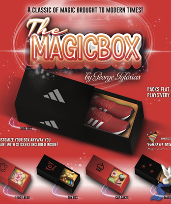 MAGIC BOX BLACK Medium by George Iglesias and Twister Magic - Trick