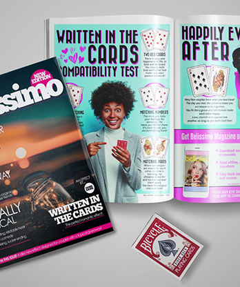 Written in the Cards Standard package (Gimmicks and Online Instructions) by Jamie Daws - Trick