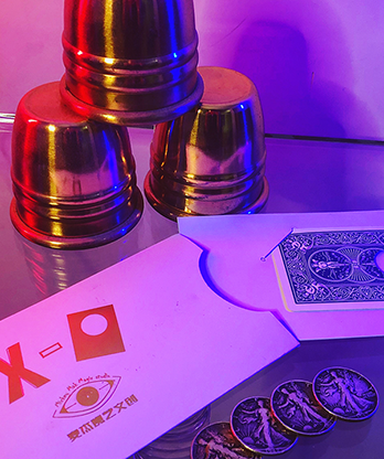 X BLACK HOLE BLUE (Gimmicks and Online Instructions) by Kingsley Xu - Trick