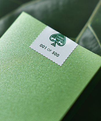 Cherry Casino House Deck Playing Cards (Sahara Green)