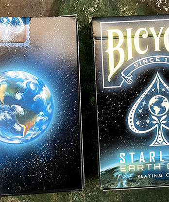 Bicycle Starlight Earth Glow Playing Cards by Collectable Playing Cards