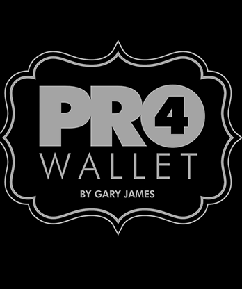 Pro 4 Wallet (Gimmicks and Online Instructions) by Gary James - Trick