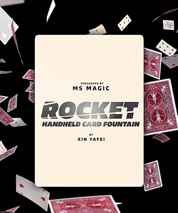 THE ROCKET Card Fountain RIGHT HANDED (Wireless Remote Version) by Bond Lee - Trick