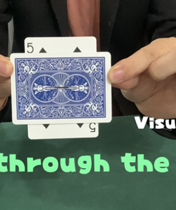 Ruler Through Card by Dingding video DOWNLOAD