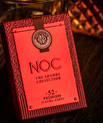 NOC (Red) The Luxury Collection Playing Cards by Riffle Shuffle x The House of Playing Cards