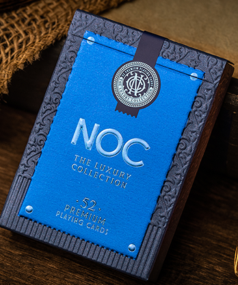 NOC (Blue) The Luxury Collection Playing Cards by Riffle Shuffle x The House of Playing Cards