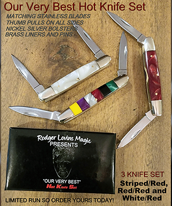 OUR VERY BEST Hot Knives Set by Rodger Lovins - Trick