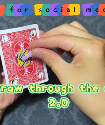 Straw Through Card 2.0 by Dingding video DOWNLOAD