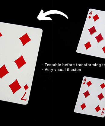 Tumi Magic presents Glitch Card (Red) by Tumi Magic - Trick