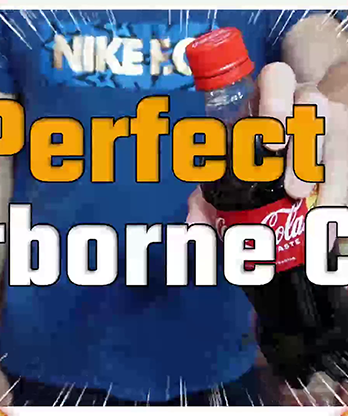Perfect Airborne Glass & Acrylic cup (Coke) by Tejinaya Magic - Trick
