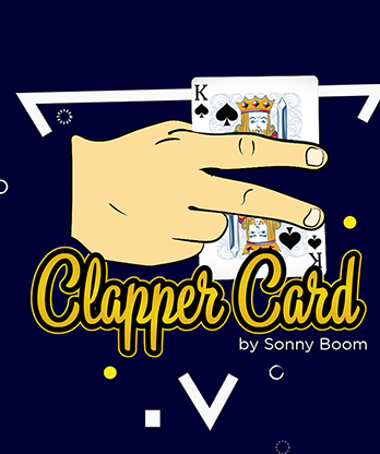 CLAPPER CARD (Gimmicks and Online Instructions) by Sonny Boom - Trick