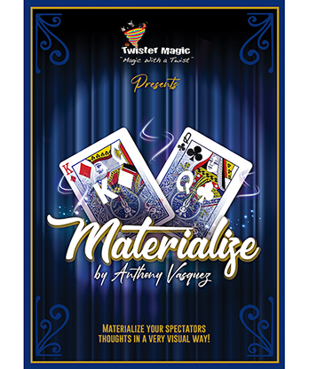 MATERIALIZE (QC) by Anthony Vasquez & Twister Magic - Trick