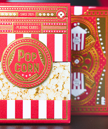 Popcorn Playing Cards by Fast Food Playing Cards