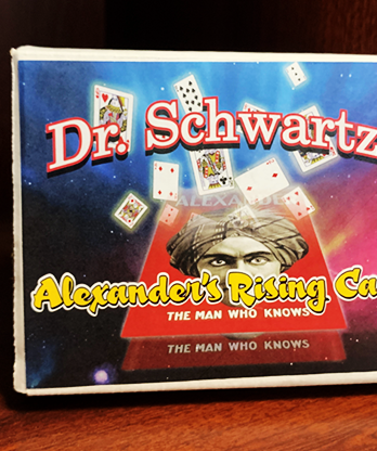 Dr. Schwartz's  Alexander The Man Knows Rising Cards by Martin Schwartz - Trick
