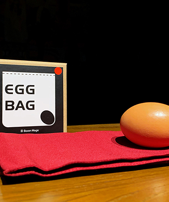 EGG BAG RED by Bacon Magic - Trick