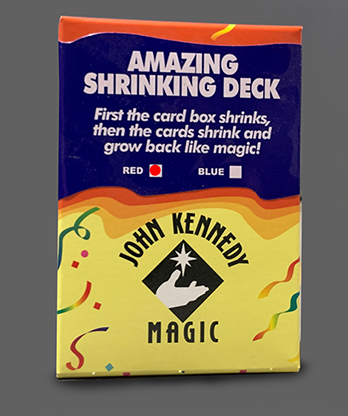 Amazing Shrinking Deck RED by John Kennedy Magic - Trick