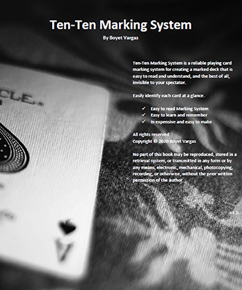 Ten-ten Marking System by Boyet Vargas ebook DOWNLOAD