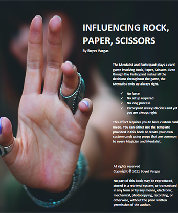 Influencing Rock Paper Scissors by Boyet Vargas ebook DOWNLOAD