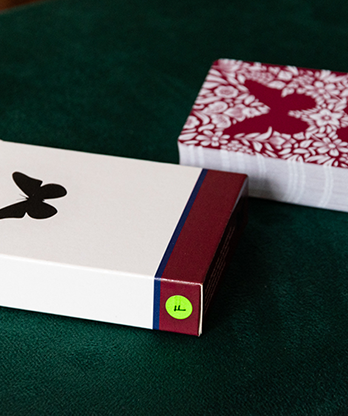 Oneway Butterfly Playing Cards Version 2 (Red) by Ondrej Psenicka