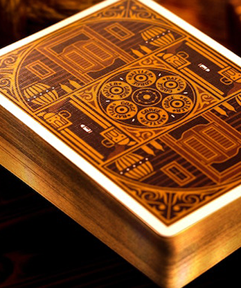 Rattler Gorge Gilded (Desert Dust) Playing Cards