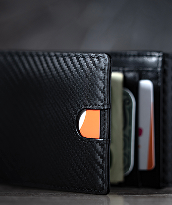 FPS Zeta Wallet Black (Gimmicks and Online Instructions) by Magic Firm - Trick