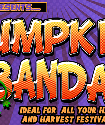 PUMPKIN BANDANA by Lee Alex - Trick