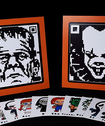 QR HALLOWEEN PREDICTION PENNYWISE (Gimmicks and Online Instructions) by Gustavo Raley - Trick