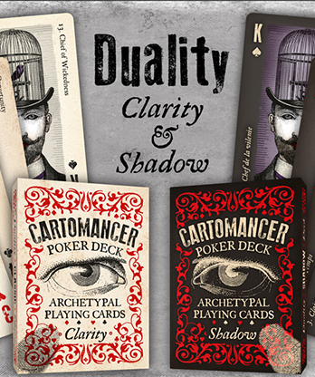 Cartomancer Clarity Classic (with Booklet) Playing Cards