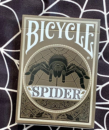 Bicycle Spider (Green) Playing Cards