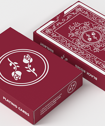 Black Roses Edelrot Playing Cards (Fully Marked)