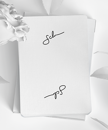 Daniel Schneider White Edition Playing Cards