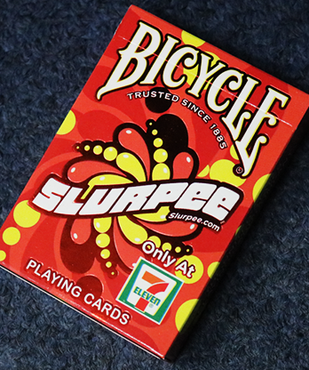 Bicycle 7-Eleven Slurpee 2020 (Red) Playing Cards