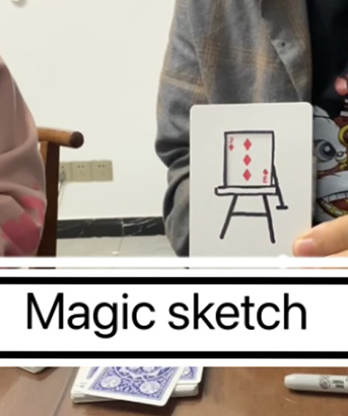 Magic Sketch by Dingding video DOWNLOAD