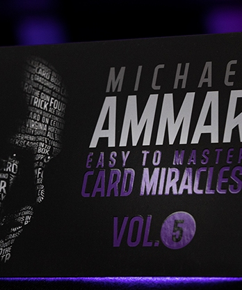 Easy to Master Card Miracles (Gimmicks and Online Instruction) Volume 5 by Michael Ammar - Trick